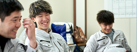  みんな気さくで優しい人ばかりで仲が良い